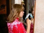 Он очень любил разговаривать со своим отражением