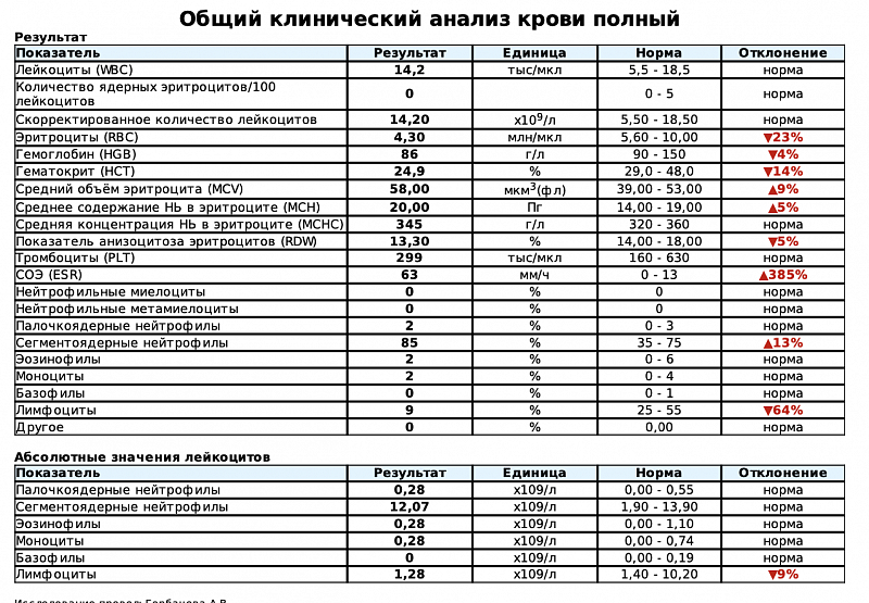 Расписание врачей 109