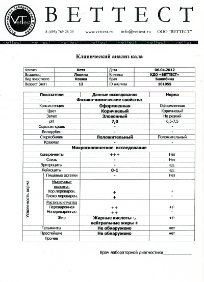 Кислотность у собак